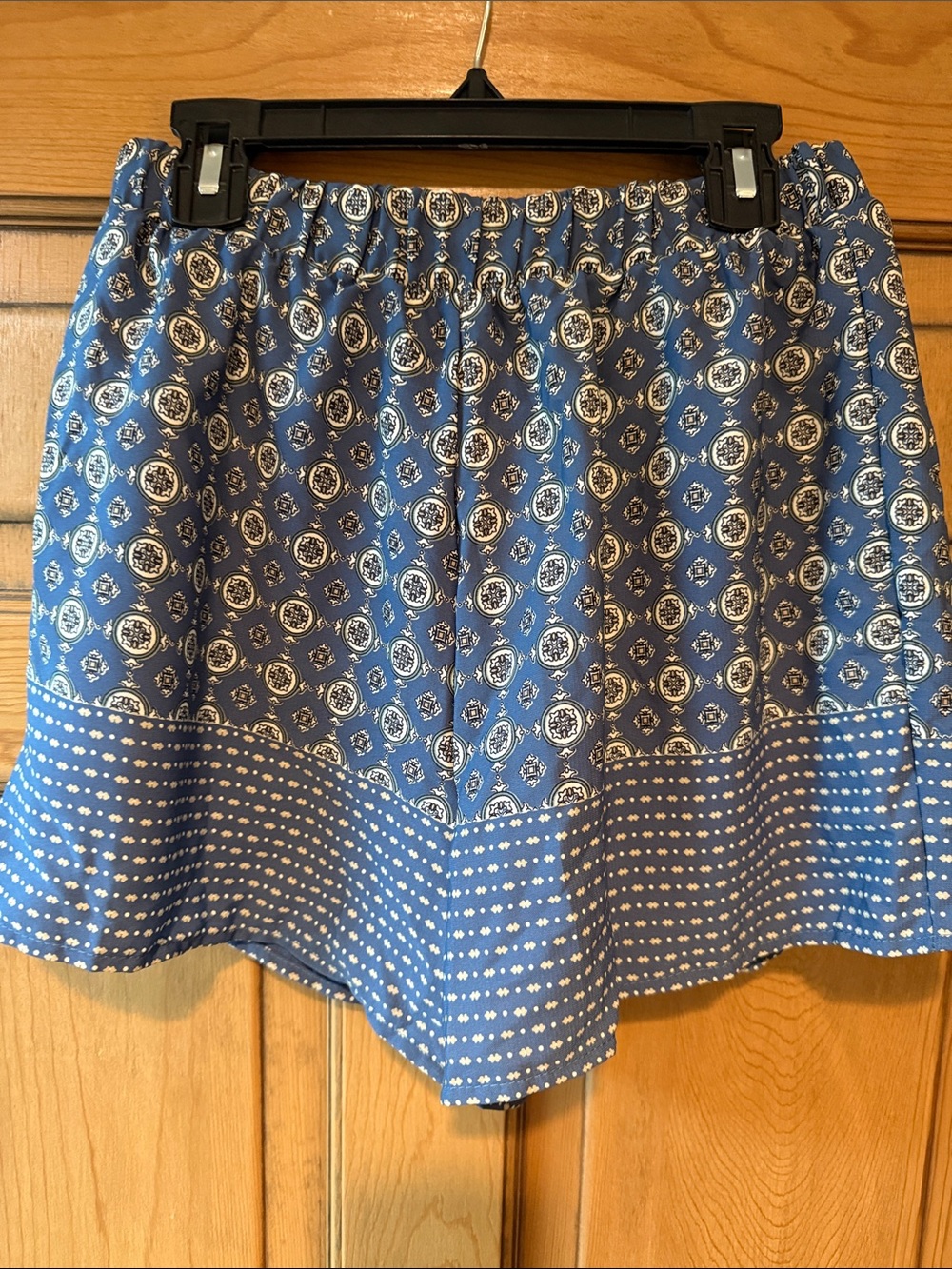 miami Blue Printed Shorts